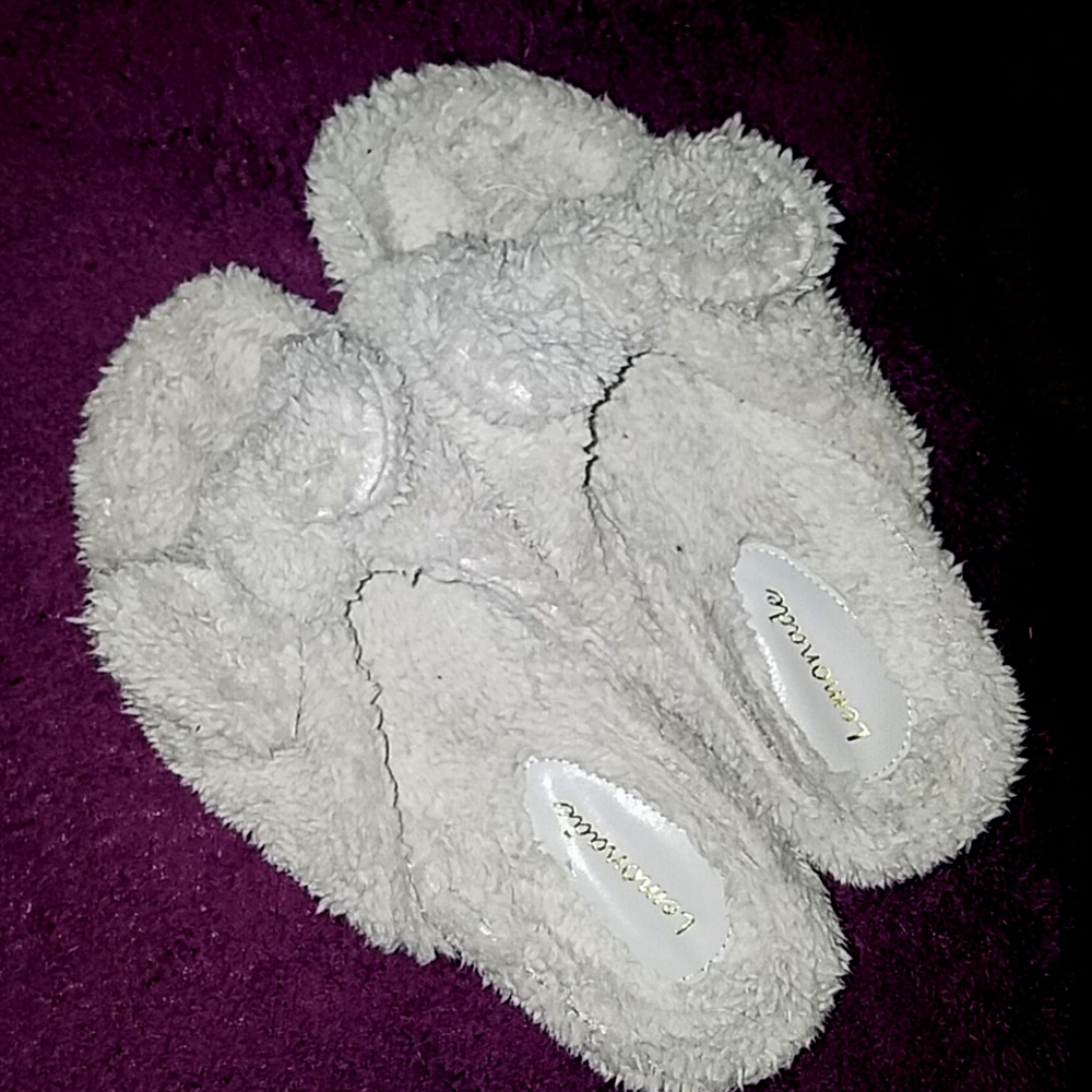 Sherpa Slippers with bows